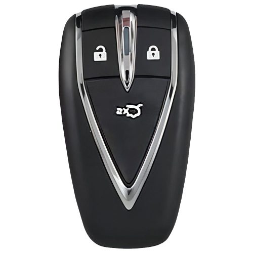 CHC1T1-White-Silver Plating- Car Key Cover For CHANGAN