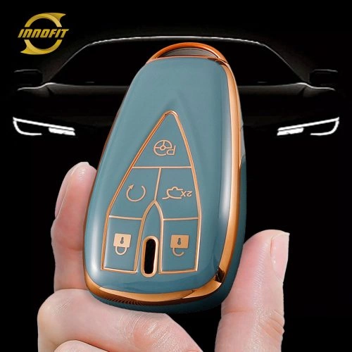 CHC3T1-Granny Grey-Gold Plating- Car Key Cover For CHANGAN