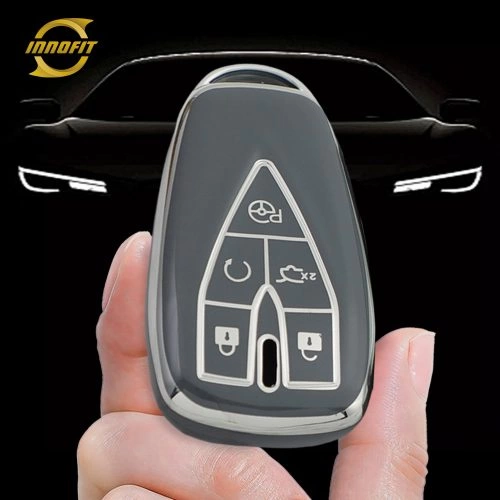 CHC3T1-Space Gray-Silver Plating- Car Key Cover For CHANGAN