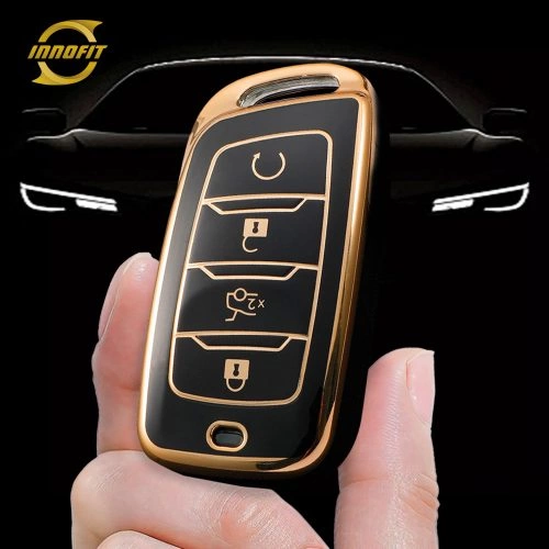 CHD1T1-Black-Gold Plating- Car Key Cover For CHANGAN