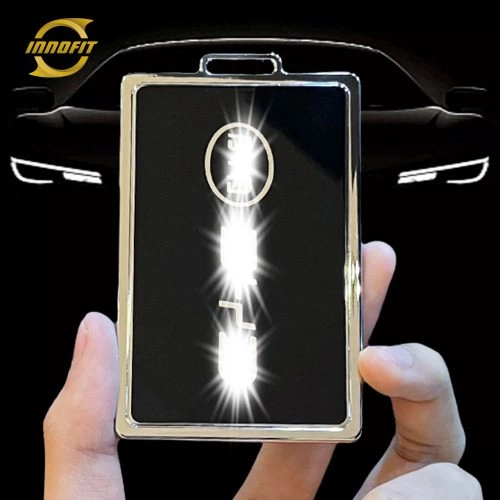 BYE1T1-Black-Silver Plating- Car Key Cover For BYD