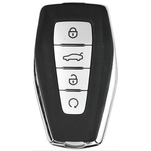 GEB1T1-Black-Gold Plating- Car Key Cover For Geely Auto