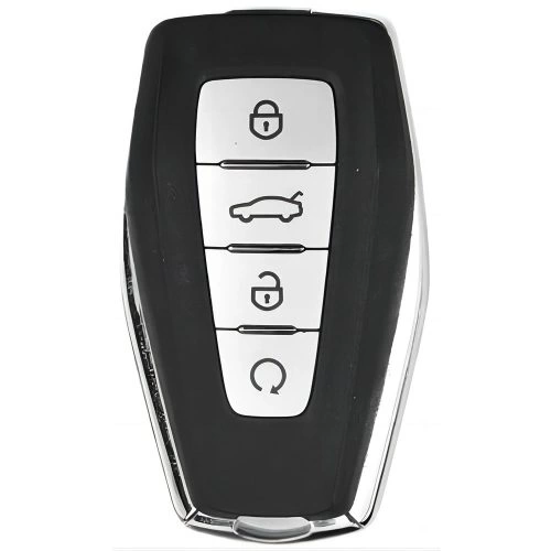GEB1T1-Granny Grey-Gold Plating- Car Key Cover For Geely Auto
