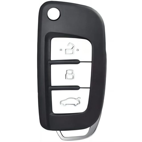 GED1T1-Black-Gold Plating- Car Key Cover For Geely Auto