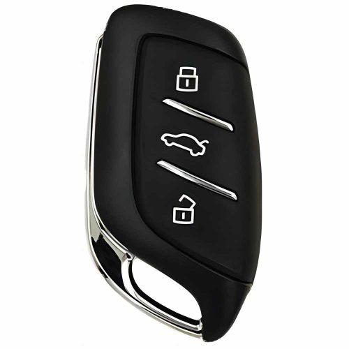 ROB1T1-Black-Gold Plating- Car Key Cover For Roewe Morris Garages