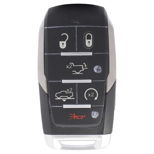JEE1T1-Green-Gold Plating- Car Key Cover For Jeep Dodge