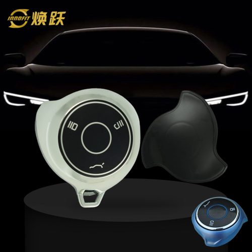 MTA1T1-Nero-Placcatura argento-Copertura della chiave dell'auto per Neta