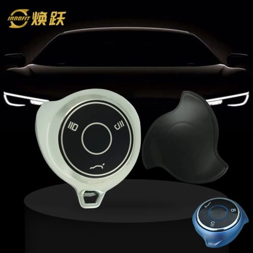 MTA1T1-Black-Silver Plating- Car Key Cover For Neta