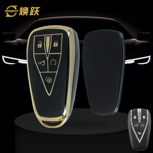 CHC3T1-Black-Gold Plating- Car Key Cover For CHANGAN