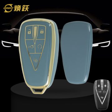 CHC3T1-Granny Grey-Gold Plating- Car Key Cover For CHANGAN