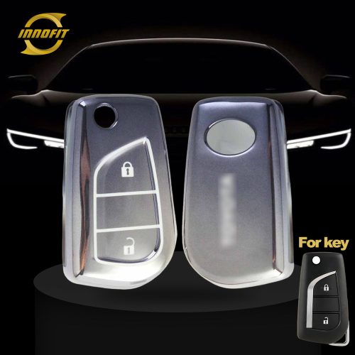 TOA2T1-Gradient Gray- Car Key Cover For Toyota