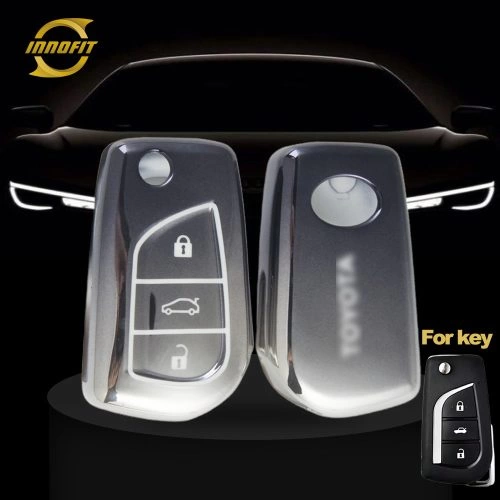 TOA1T1-Gradient Gray- Car Key Cover For Toyota