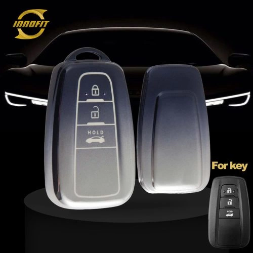 TOB1T1-Gradient Gray- Car Key Cover For Toyota