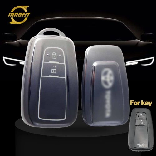 TOB2T1-Gradient Gray- Car Key Cover For Toyota
