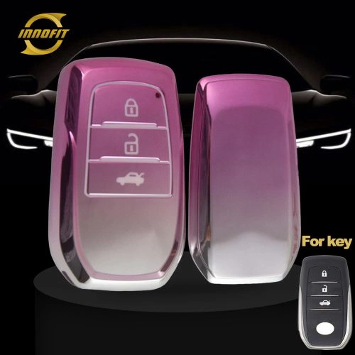 TOC1T1-Gradient Pink- Car Key Cover For Toyota