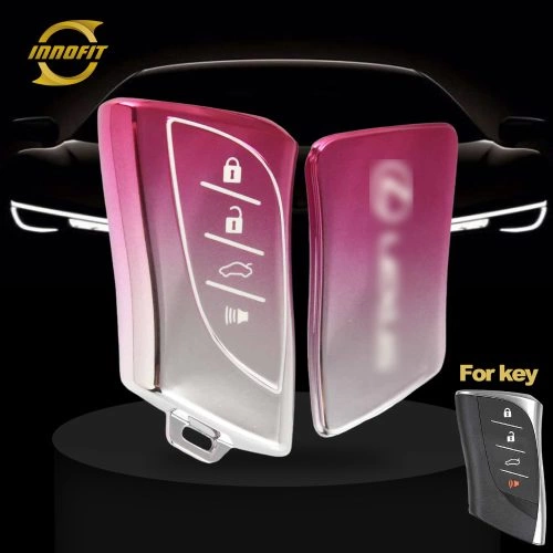 LEB3T1-Gradient Pink- Car Key Cover For Lexus