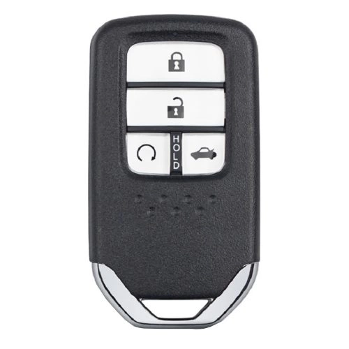 HOA5T1-Black-Metal Gray Plating- Car Key Cover For Honda