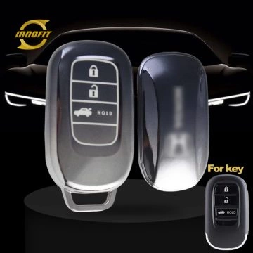 HOB4T1-Gradient Gray- Car Key Cover For Honda