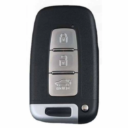 HYC1T1-White-Silver Plating- Car Key Cover For Hyundai