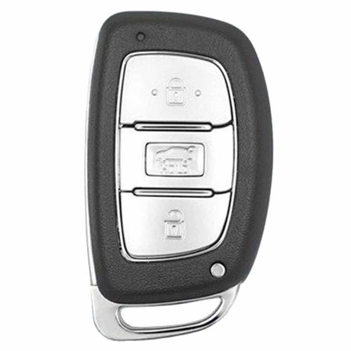 HYD1T1-Black-Metal Gray Plating- Car Key Cover For Hyundai
