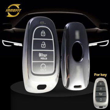 HYE6T1-Gradient Gray- Car Key Cover For Hyundai