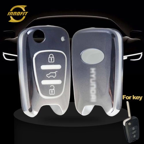 HYG2T1-Gradient Gray- Car Key Cover For Hyundai