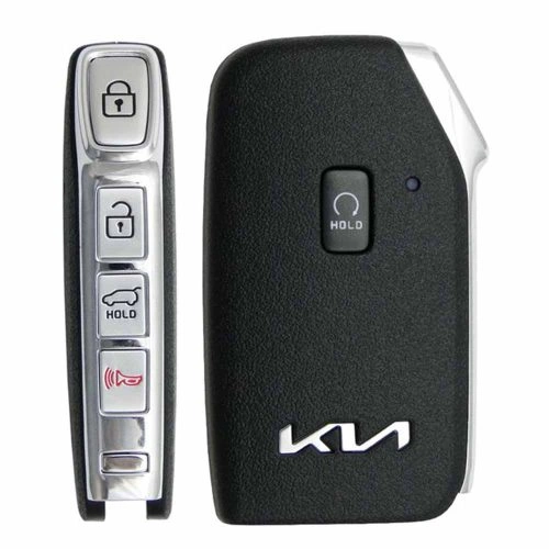 KIK5T1-White-Silver Plating- Car Key Cover For Kia