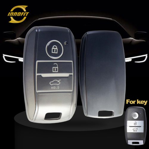 KIH1T1-Gradient Gray- Car Key Cover For Kia