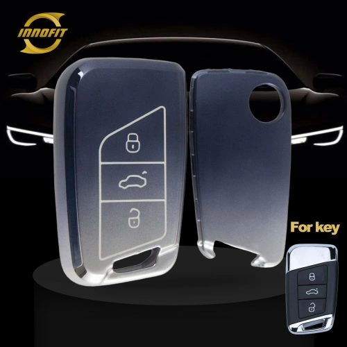 VOD1T1-Gradient Gray- Car Key Cover For Volkswagen