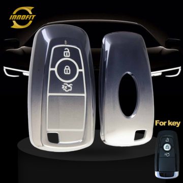 FOB1T1-Gradient Gray- Car Key Cover For Ford