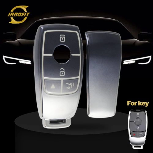 MEB4T1-Gradient Gray- Car Key Cover For Mercedes-Benz