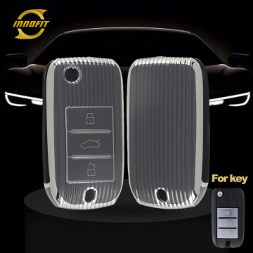ROC1T1-Space Gray-Silver Plating- Car Key Cover For Roewe Morris Garages
