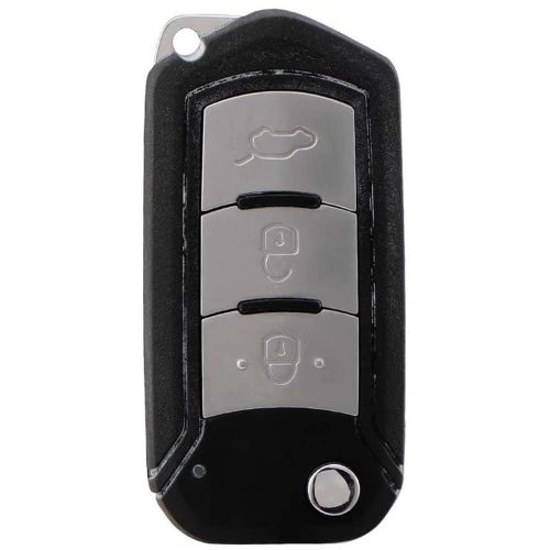 TRD1T1-White-Silver Plating- Car Key Cover For Trumpchi