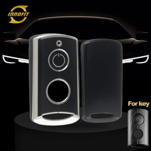 YAA1T1-Black-Silver Plating- Car Key Cover For YAMAHA