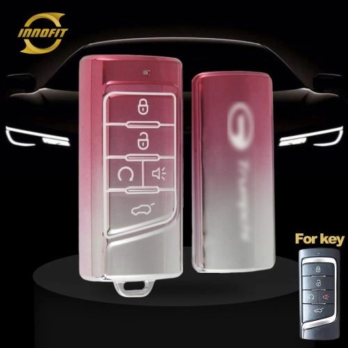 TRA2T1-Gradient Pink- Car Key Cover For Trumpchi