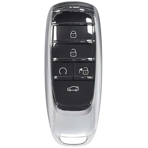 TRB1T1-White-Gold Plating- Car Key Cover For Trumpchi