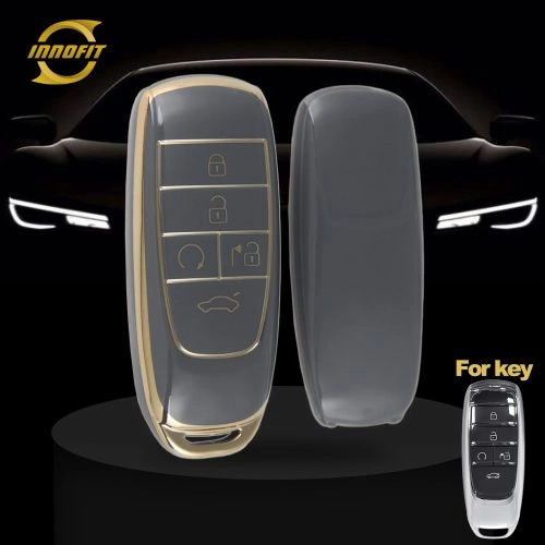TRB1T1-Space Gray-Gold Plating- Car Key Cover For Trumpchi