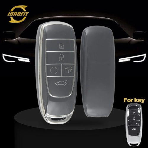 TRB1T1-Space Gray-Silver Plating- Car Key Cover For Trumpchi