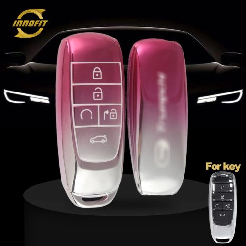 TRB1T1-Gradient Pink- Car Key Cover For Trumpchi