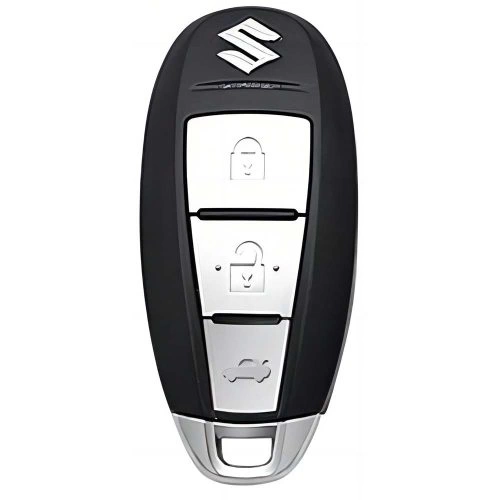 SUA2T1-White-Gold Plating- Car Key Cover For Suzuki