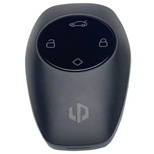 LPA1T1-Black-Silver Plating- Car Key Cover For LEAPMOTOR