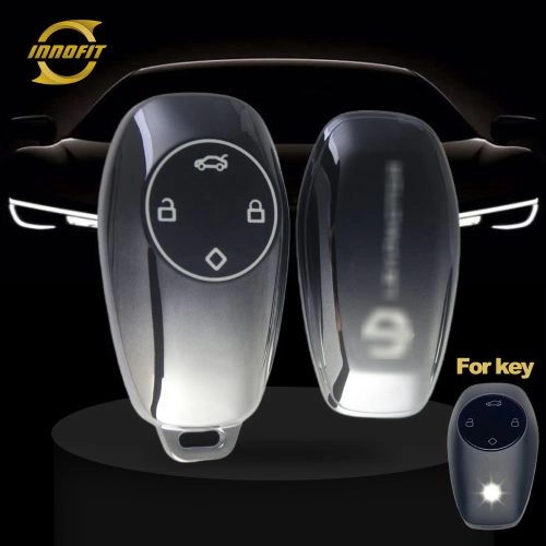 LPA1T1-Gradient Gray- Car Key Cover For LEAPMOTOR