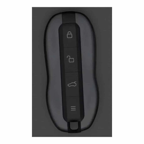 XIA1T1-White-Silver Plating- Car Key Cover For Xiaomi