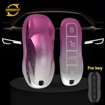 XIA1T1-Gradient Pink- Car Key Cover For Xiaomi
