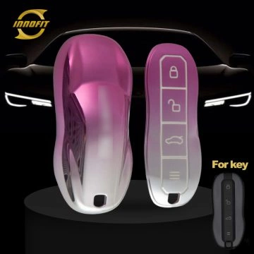 XIA1T1-Gradient Pink- Car Key Cover For Xiaomi