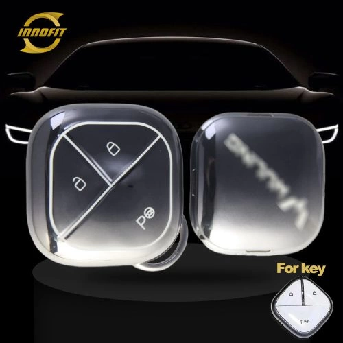 WUG1T1-Gradient Gray- Car Key Cover For Wuling