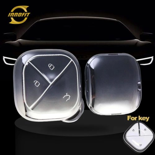 WUG2T1-Gradient Gray- Car Key Cover For Wuling