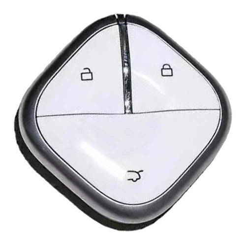 WUG2T1-White-Silver Plating- Car Key Cover For Wuling