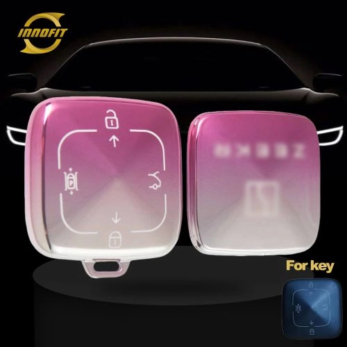 ZEA1T1-Gradient Pink - чехол для автомобильного ключа ZEEKR