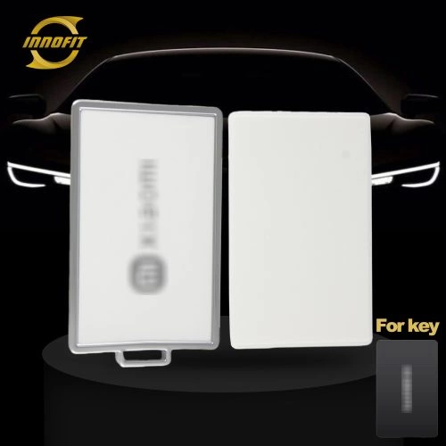 XIB1T1-White-Silver Plating- Car Key Cover For Xiaomi